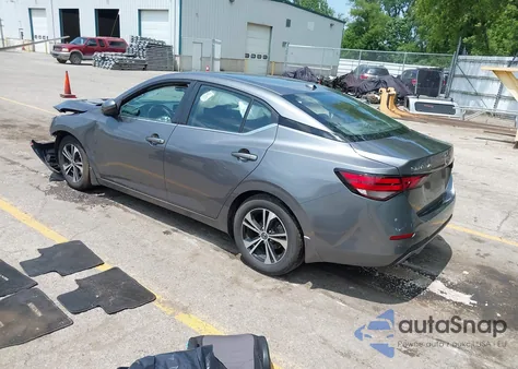 2022 Nissan Sentra Sv Xtronic Cvt from USA, damaged, VIN 3N1AB8CV6NY217671